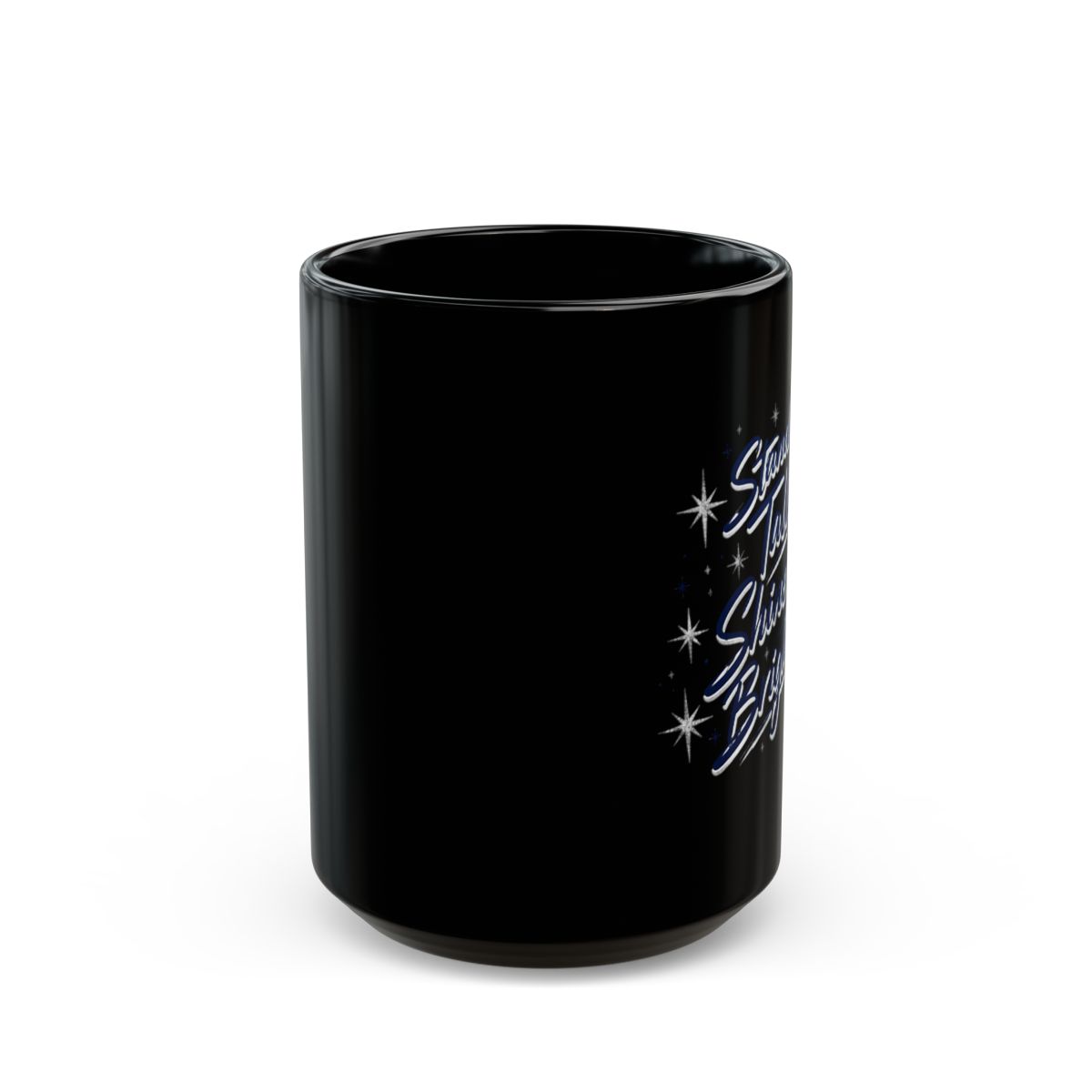 BABYMONSTER "Stand Tall, Shine Bright" Black Mug - alternate angle 2, merchandise