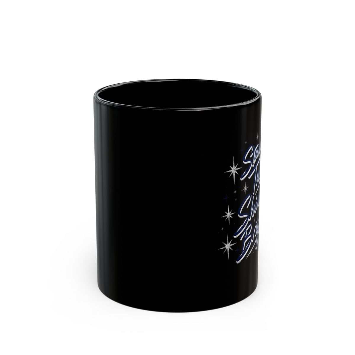 BABYMONSTER "Stand Tall, Shine Bright" Black Mug - alternate angle 1, merchandise