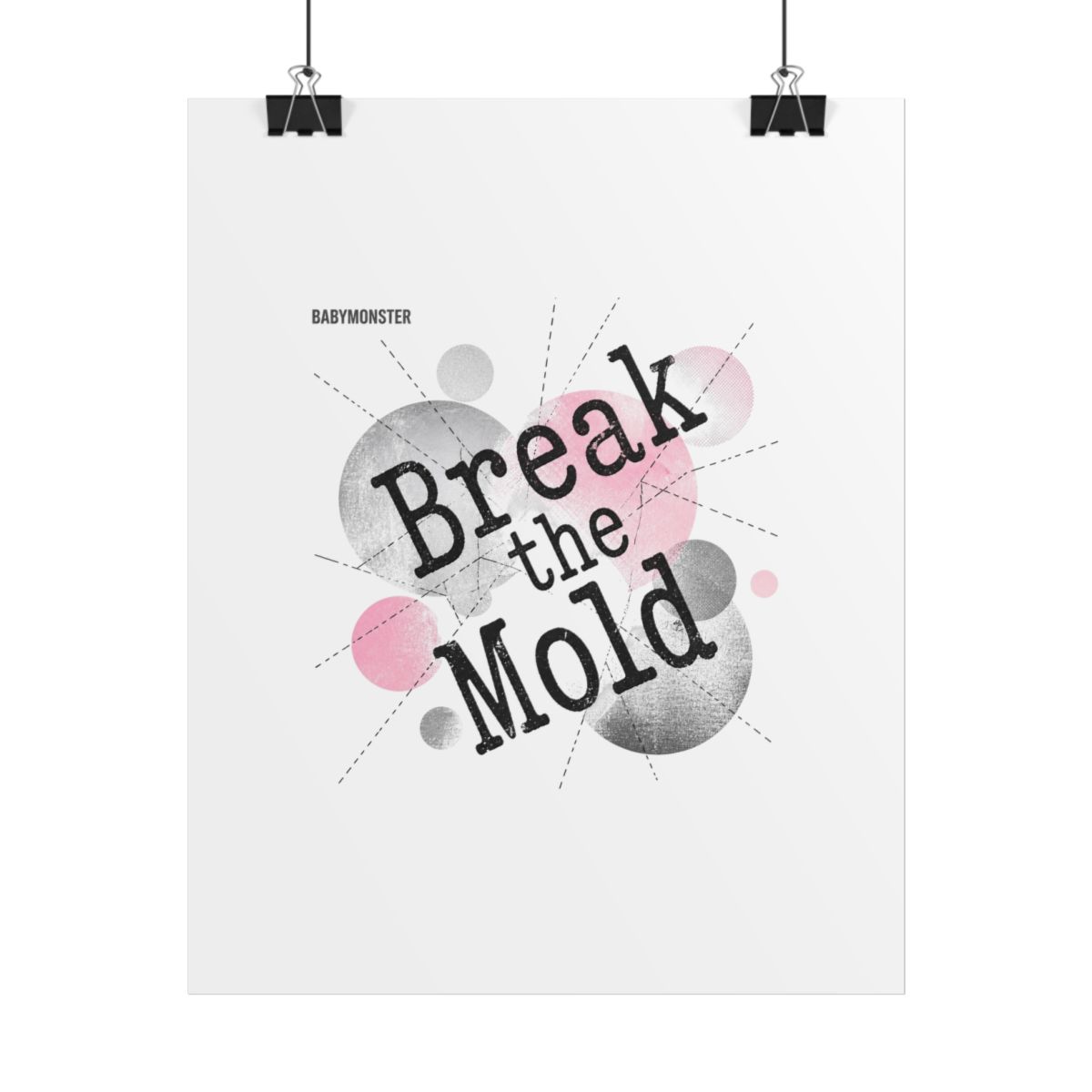 BABYMONSTER "Break the Mold" Poster