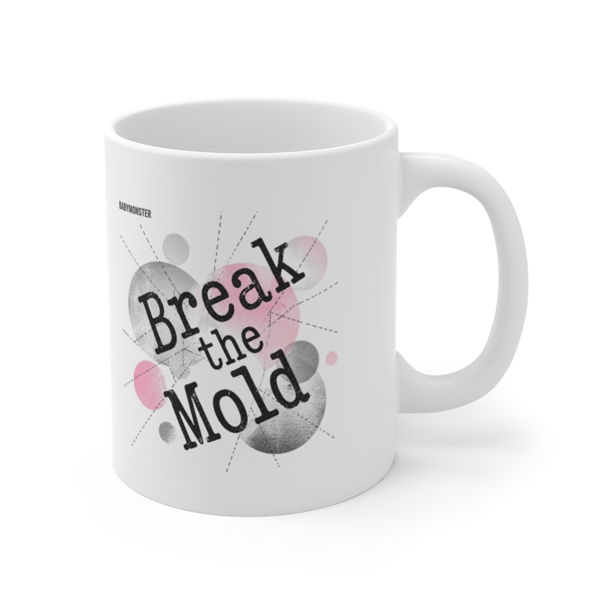 BABYMONSTER "Break the Mold" White Mug