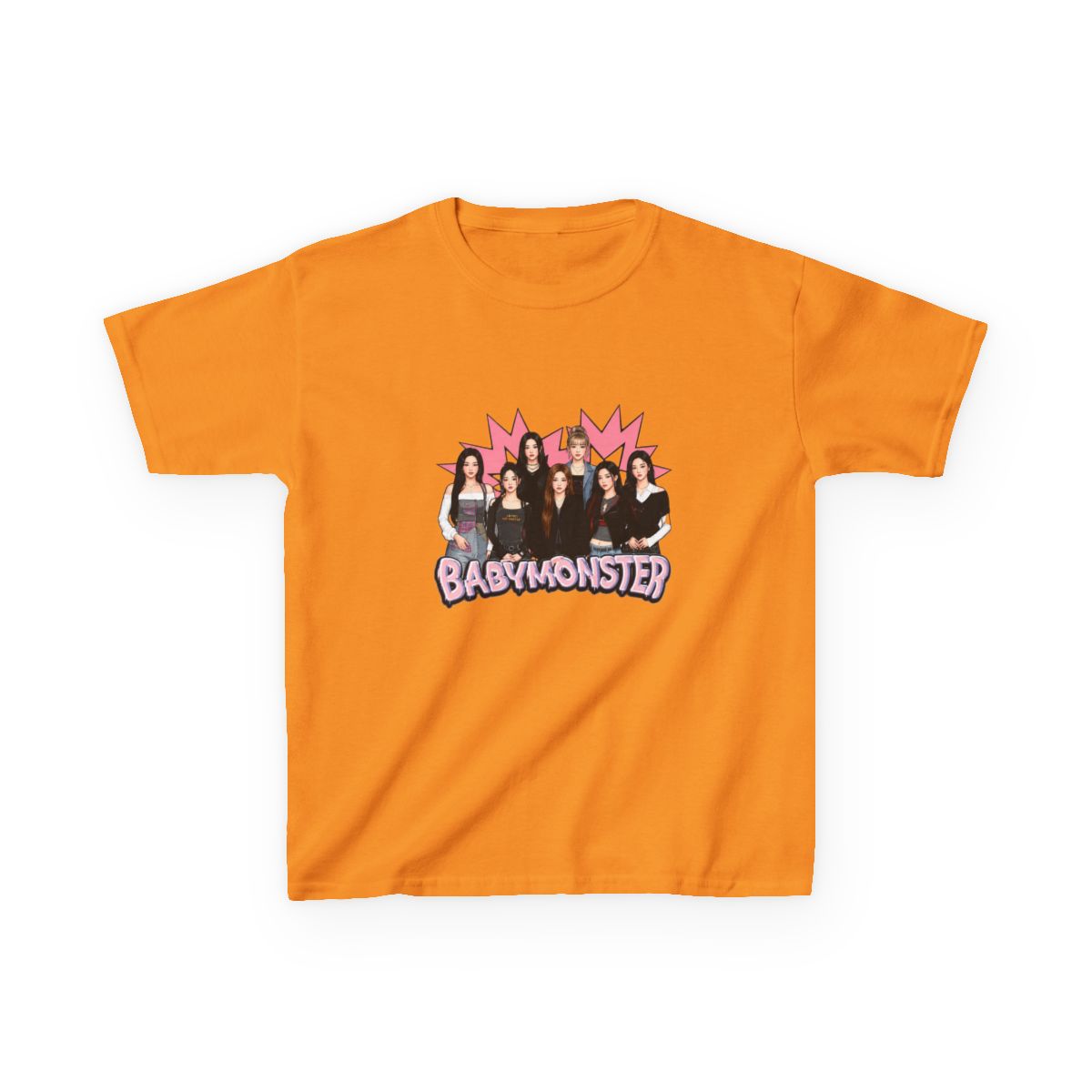 BABYMONSTER Kids T-Shirt - alternate angle 5, merchandise