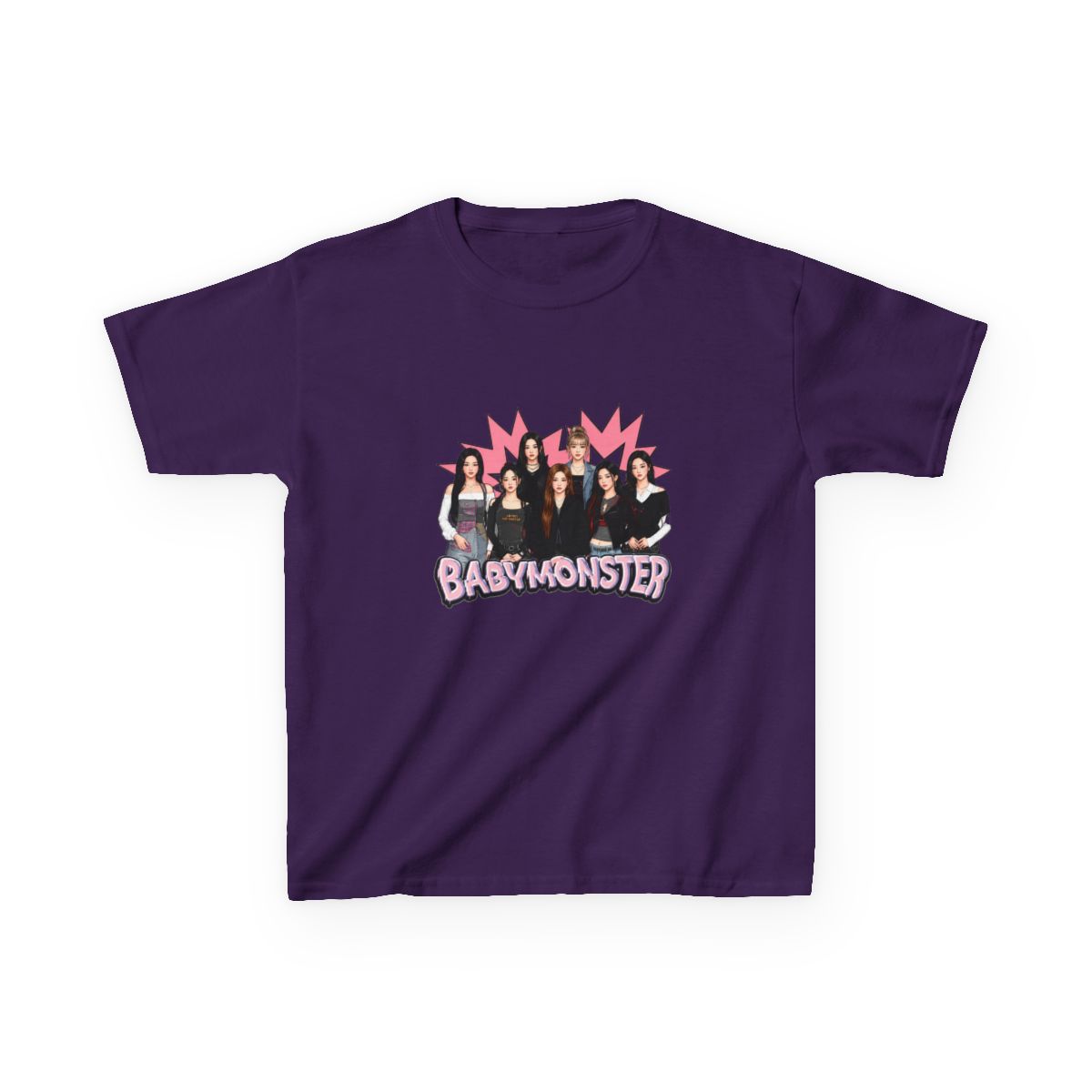 BABYMONSTER Kids T-Shirt - alternate angle 3, merchandise