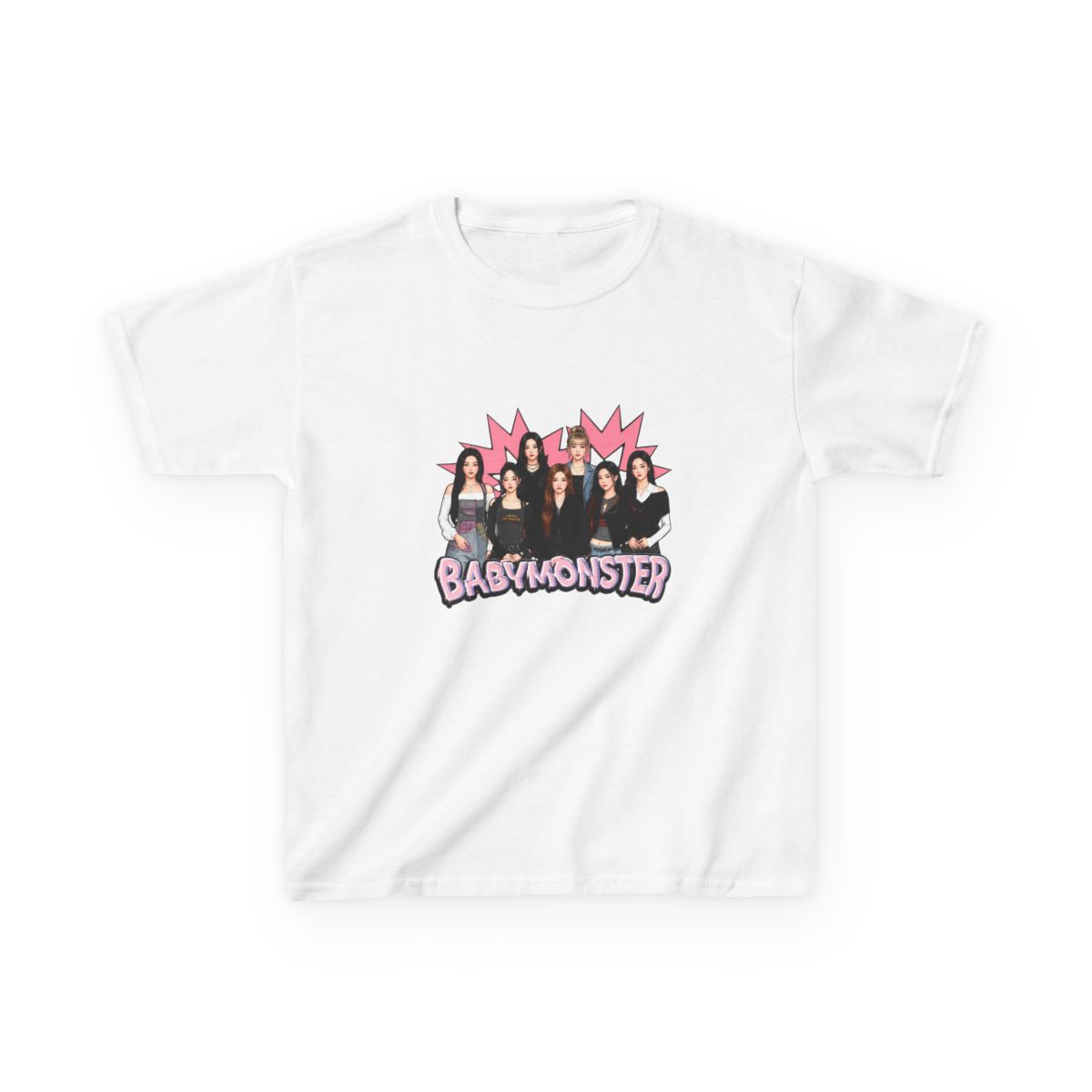 BABYMONSTER Kids T-Shirt - alternate angle 4, merchandise