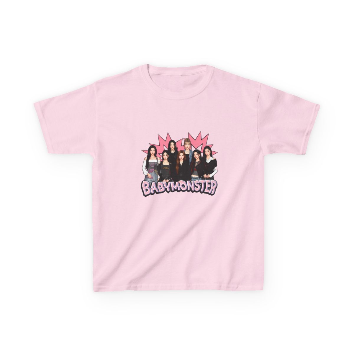 BABYMONSTER Kids T-Shirt - alternate angle 4, merchandise
