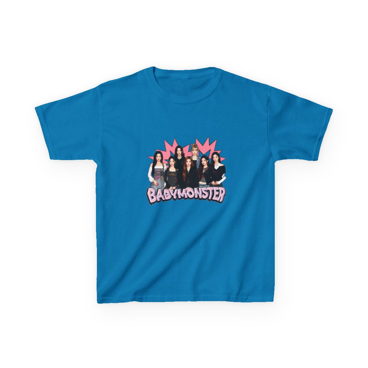 BABYMONSTER Kids T-Shirt - alternate angle 3, merchandise
