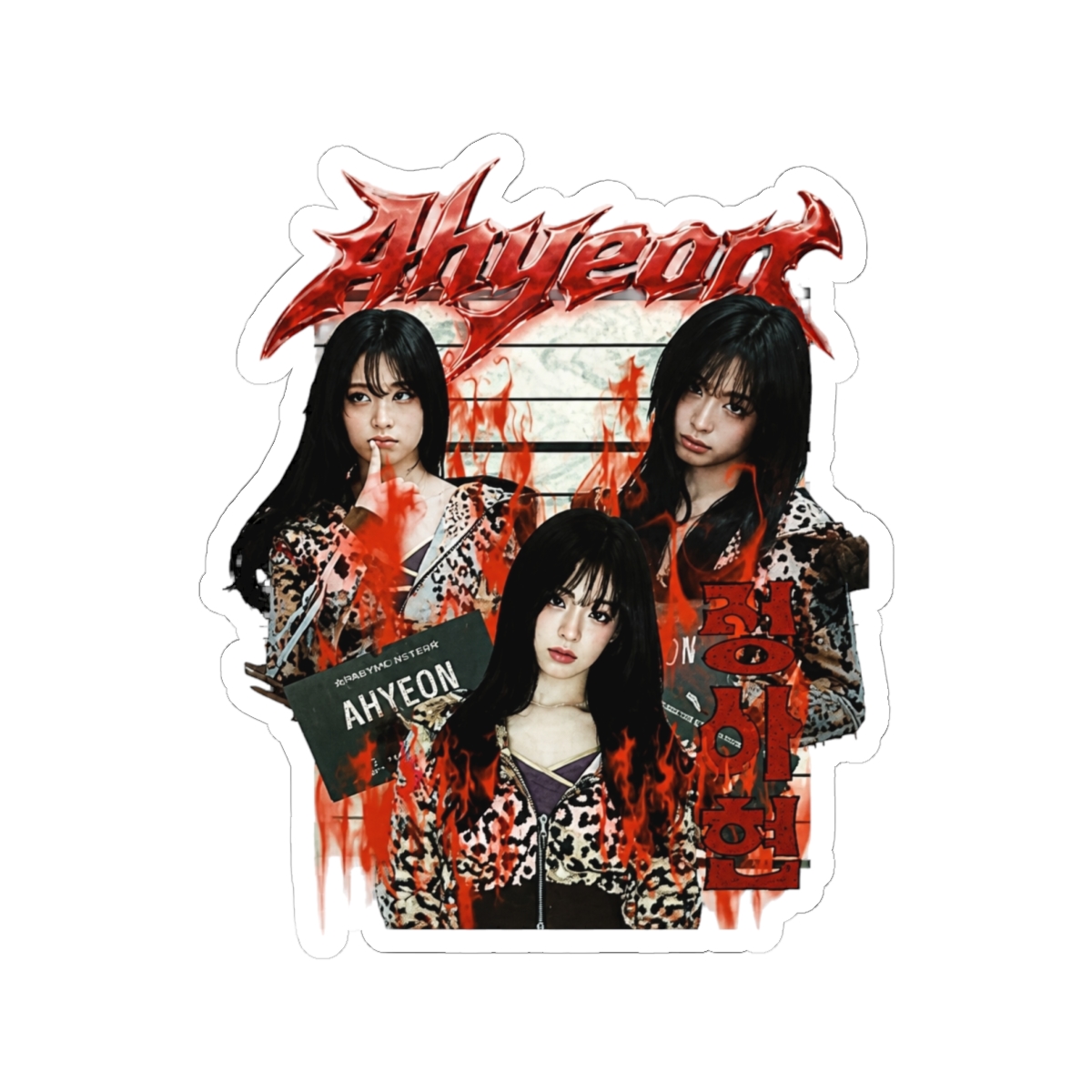 BABYMONSTER Ahyeon Choom Sticker